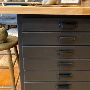 Vintage drawer unit - rolling island